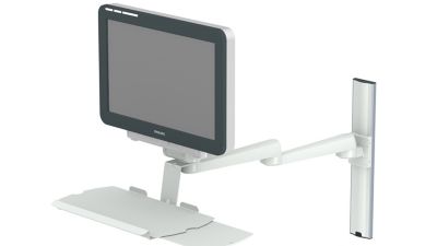 PHILIPSモニター＆ergotronモニターアーム IntelliVue patient monitor double pivot arm mount | Philips - Philips