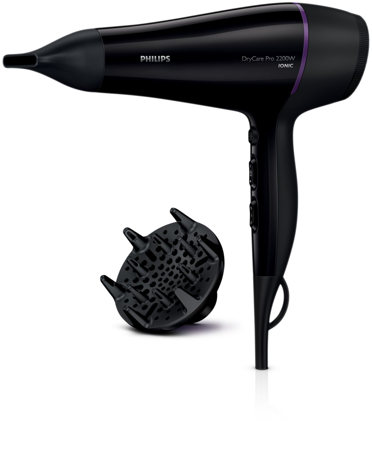 Asciugacapelli phon professionale hairdryer 1800w 230v pro2600