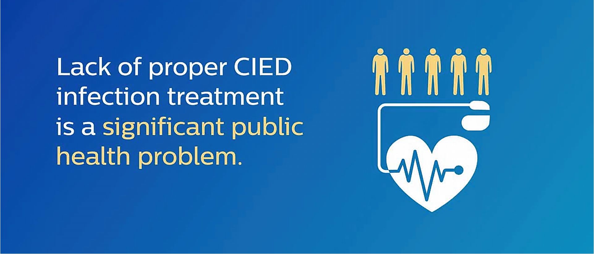 Still image of CIED Infection Motion Graphic