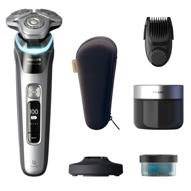 i9000 Prestige Wet & Dry Electric Shaver with SkinIQ