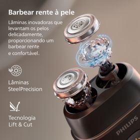Philips Barbeador Compacto- Série 500