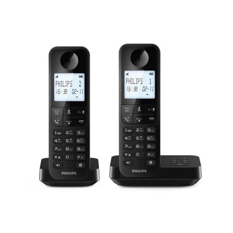 D2752B/12  Telesekreterli kablosuz telefon