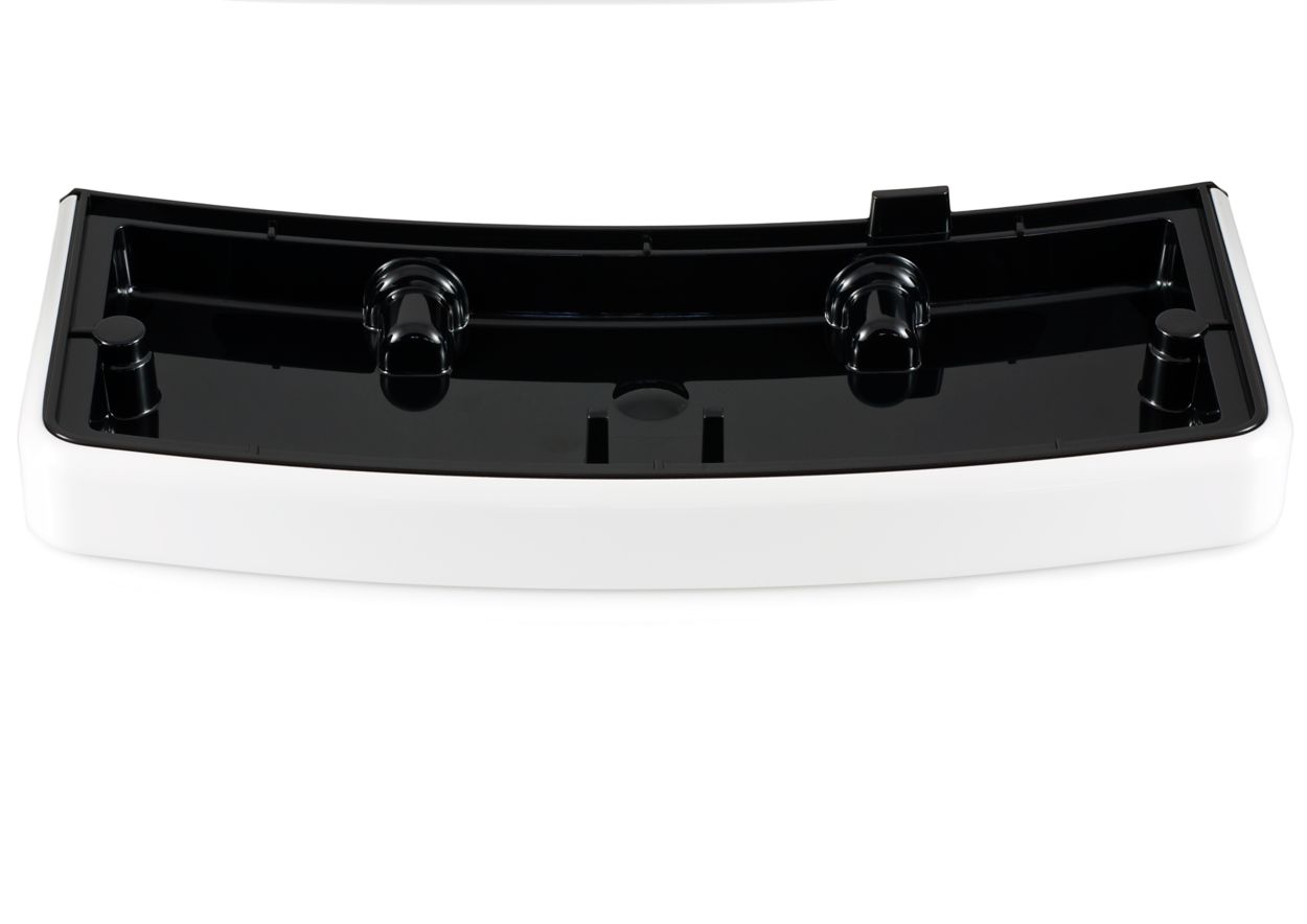 Collects the espresso machine's rinsing water