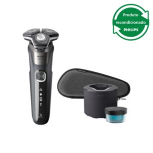 Shaver Series 5000 Máquina de barbear elétrica a húmido e a seco renov.