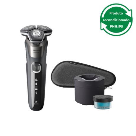 S5887/50R1 Shaver Series 5000 Máquina de barbear elétrica a húmido e a seco renov.