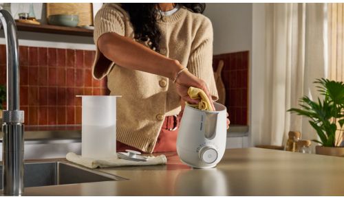 Designed for fast and easy cleaning