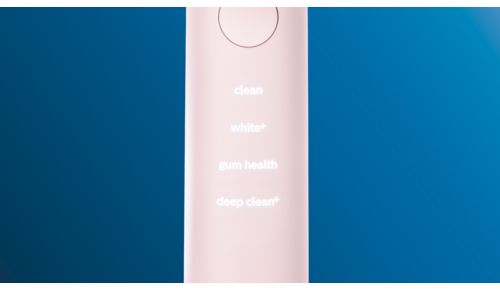 Choose from 4 modes and 3 intensity settings