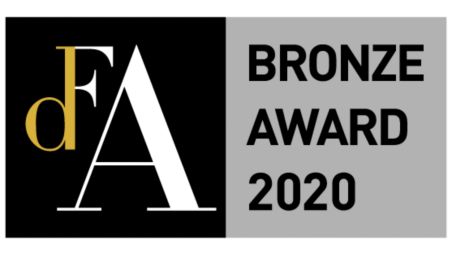 Nagroda w konkursie 2020 DFA Design for Asia Bronze Award