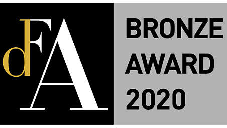 Nagroda w konkursie 2020 DFA Design for Asia Bronze Award