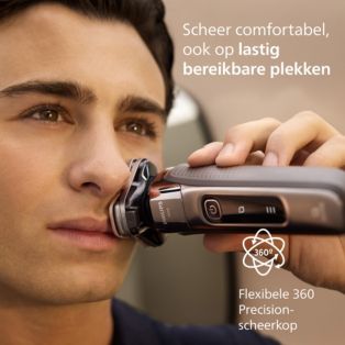i9000 Wet&Dry elektrisch scheerapparaat met SkinIQ
