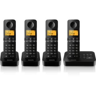 Téléphone fixe sans fil avec répondeur