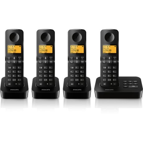 D2154B/FR  Téléphone fixe sans fil avec répondeur