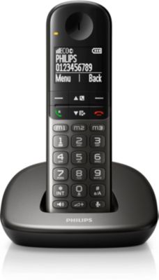 Philips DECT D1612W/34 - Telefono Cordless Casa, Retroilluminato, Suono HQ,  Fino a 4 Portatili, Con Vivavoce, Basso Consumo, ID Chiamante, Telefoni  Fisso - Colore Bianco (Compatibile: ES, IT, FR) : : Elettronica