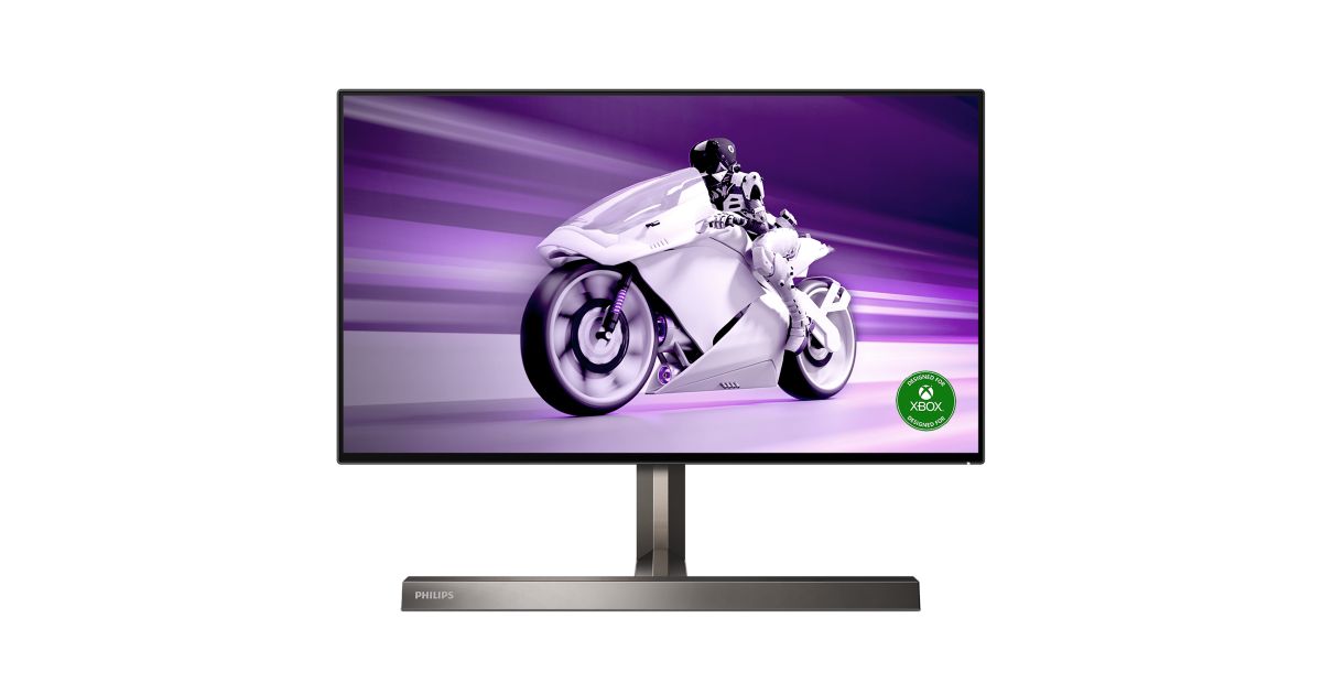 Evnia Gaming Monitor 4K HDR display with Ambiglow 279M1RV/27 | Philips