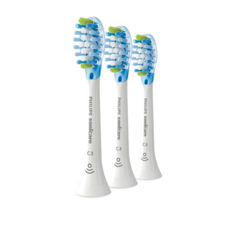 HX9043/67 Philips Sonicare C3 Premium Plaque Defense 标准型声波震动牙刷头
