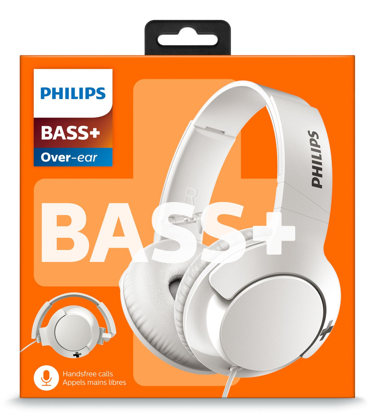 BASS Headphones with mic SHL3175WT 00 Philips