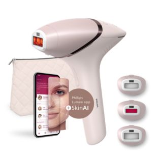 Lumea IPL 9900 Series IPL Hair removal device with SenseIQ