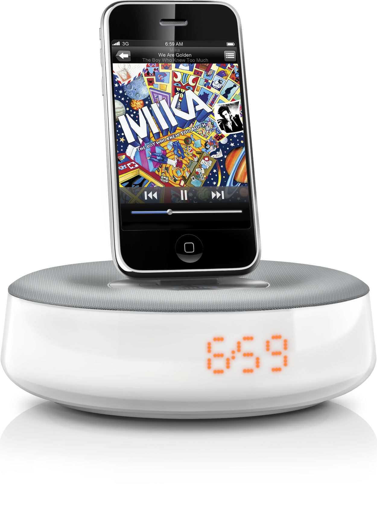 Ipod touch 2024 docking speaker