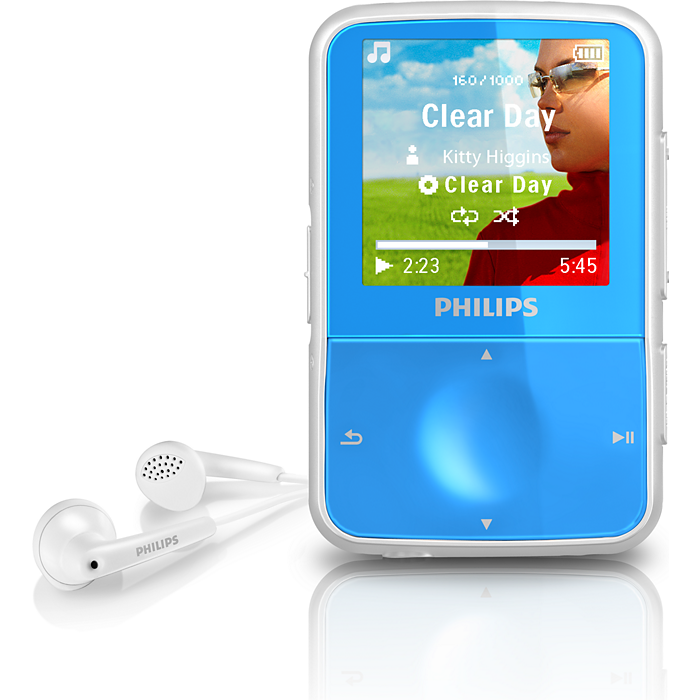 GoGEAR MP3 video player SA1VBE04AW/17 | Philips GoGEAR MP3 video player SA1VBE04AW/17 | Philips