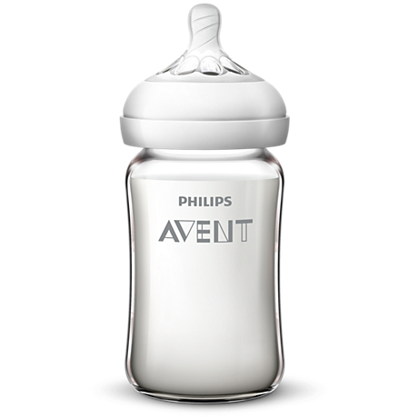 SCF679/13 Philips Avent 自然顺畅玻璃婴儿奶瓶
