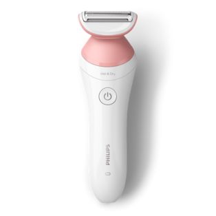 Philips Lady Shaver Series 6000 Cordless shaver with 7 accessories - wet and dry use