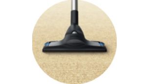 CarpetClean for efficient cleaning on soft floors