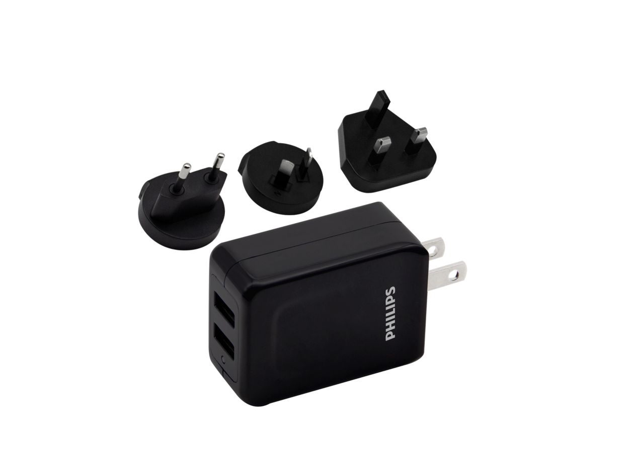 Carregador USB para viagem