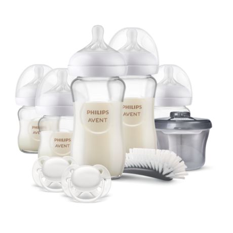 SCD858/00 Philips Avent Pack cadeau nouveau-né en verre Natural Response