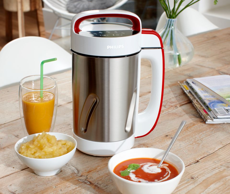 Soup Maker Philips, soupes, smoothies, en 2 temps 3 mouvements