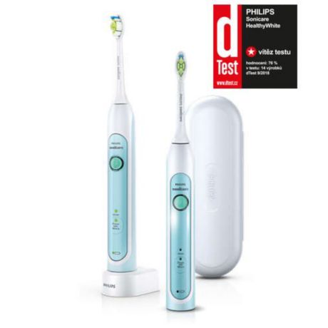 HX6732/37 Philips Sonicare HealthyWhite Sonický elektrický zubní kartáček 2 těla