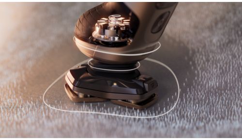 Tilpas tætheden af skægget med Power Adapt-sensor