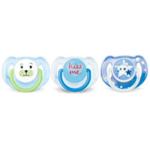 Classic Pacifier Value Pack 6-18m, 3 pack