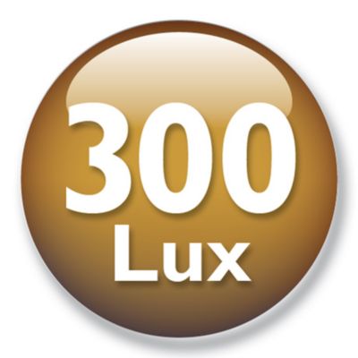 300 luksin valoteho luonnolliseen herätykseen