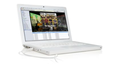 USB cable to sync iPod or iPhone with your computer