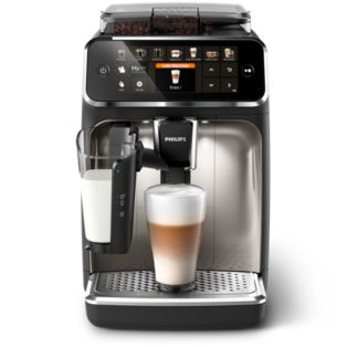Cafetera pequeña comercial, cafetera inteligente profesional, café  americano y café italiano, granos de café molidos y café en polvo