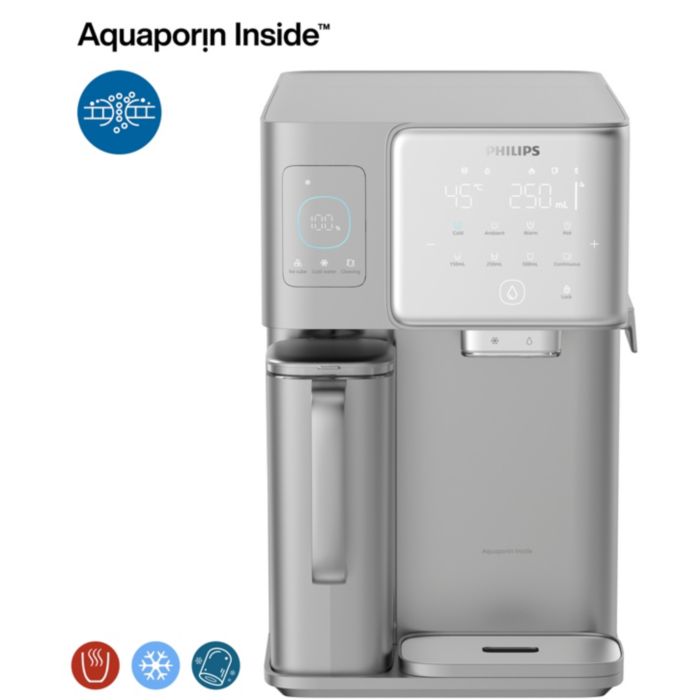 Purifying excellence from ice-cubes to boiling hot