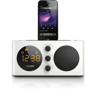 Radio reloj despertador para iPod/iPhone
