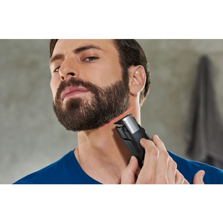 World's 1st Laser-Guided Beard Trimmer