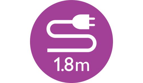 Cable de alimentación de 1,8 m
