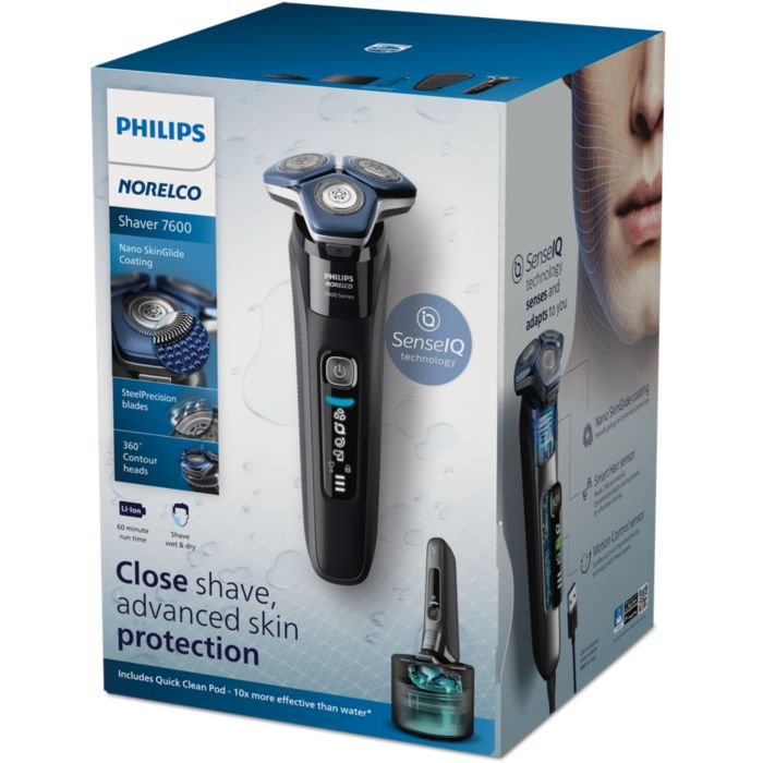 Shaver series 7000 Wet & Dry electric shaver S7886/84 | Norelco