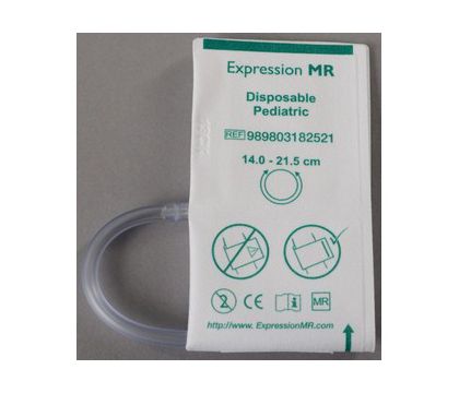 NiBP Single Tube 13.8CM-21.5CM 5.5IN-8.5IN Pediatric Reusable Blood  Pressure Cuff - Monitor Accessories