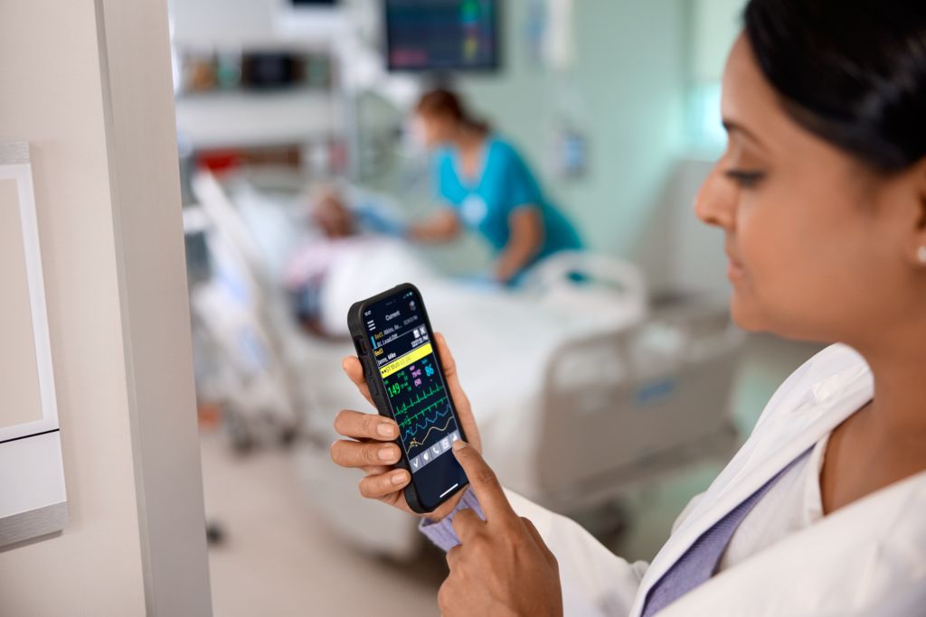 Gain visibility into patients’ status remotely