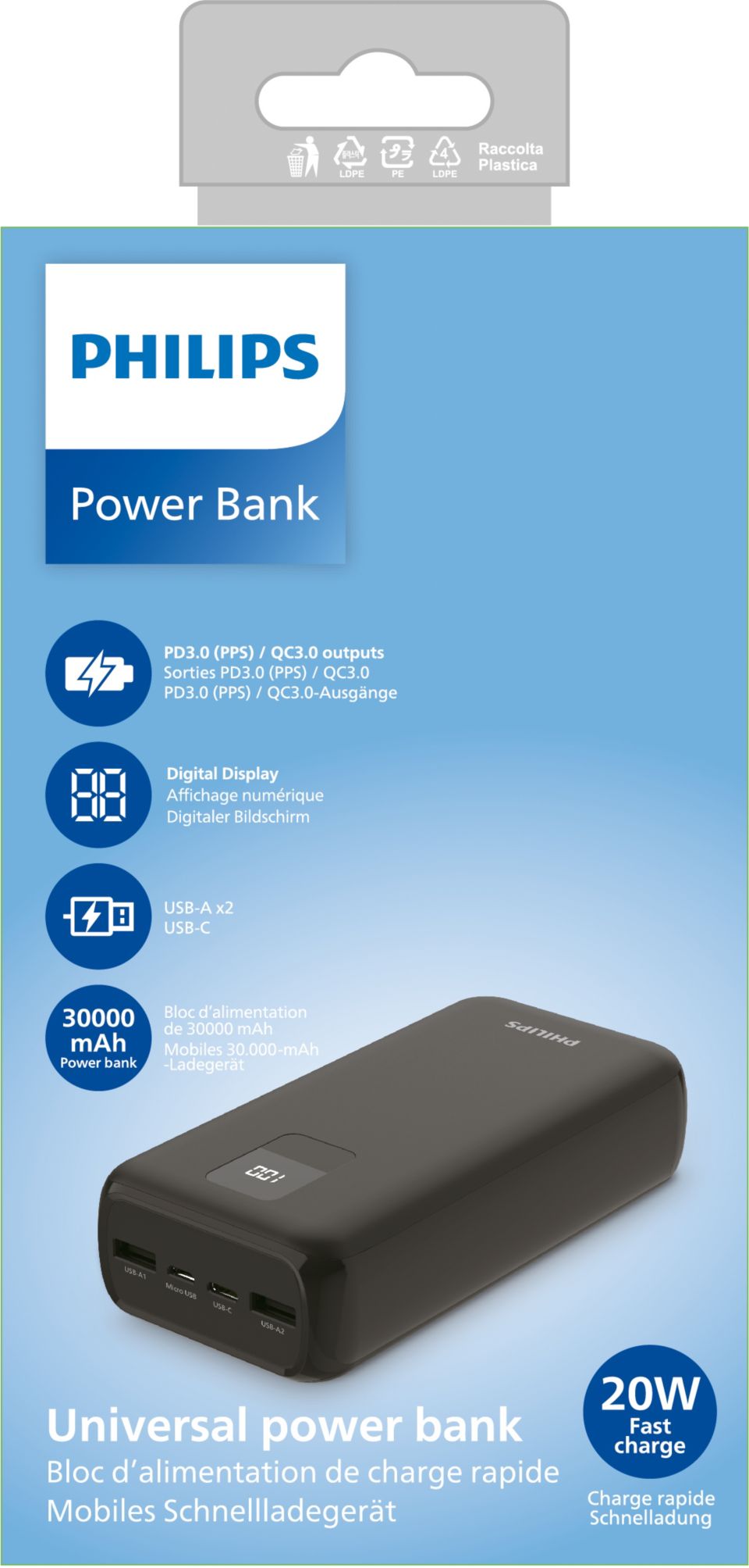 USB power bank DLP1930CB/00