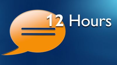 12 saate kadar konuşma süresi