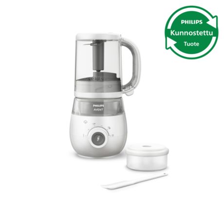 SCF883/01R1 Premium Kunnostettu 4-in-1-höyrykeitin/tehosekoitin