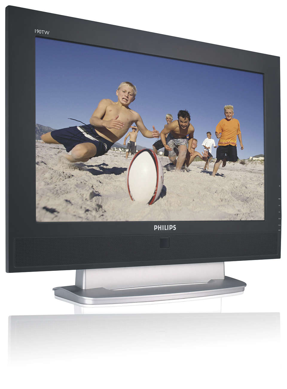 Συνδυασμός τηλεόρασης και οθόνης LCD με όλα τα χαρακτηριστικά
