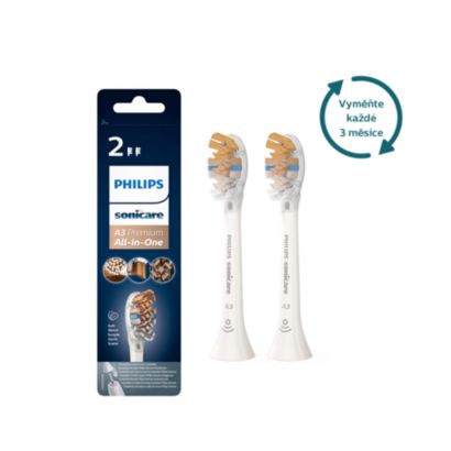 Jedna kartáčková hlavice pro čistší zuby a zdravější dásně
