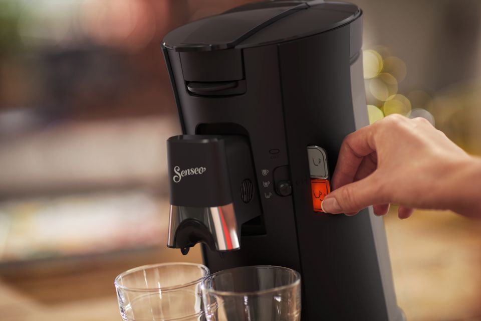 Machine à café à dosettes Philips SENSEO Select CSA230/00 blanc
