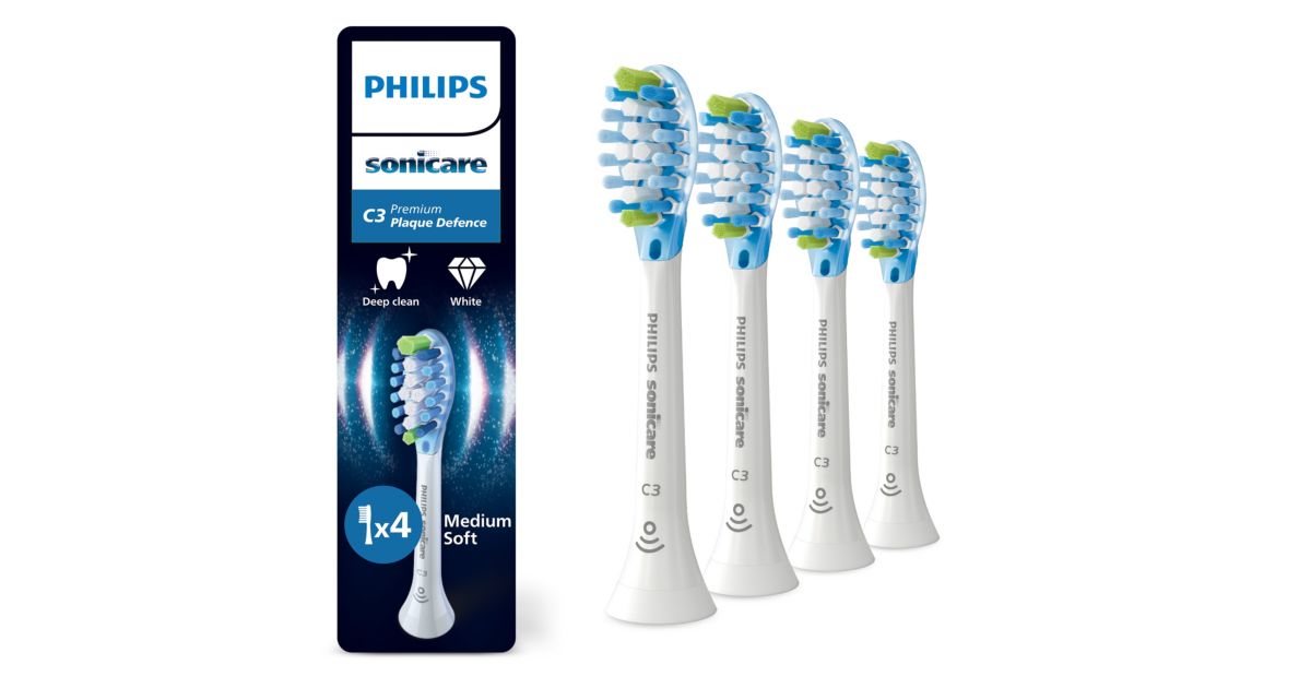 Philips Sonicare Premium Plaque Defence 4-balenie kefkových nadstavcov HX9044/87 - hlavný produktový obrázok Philips