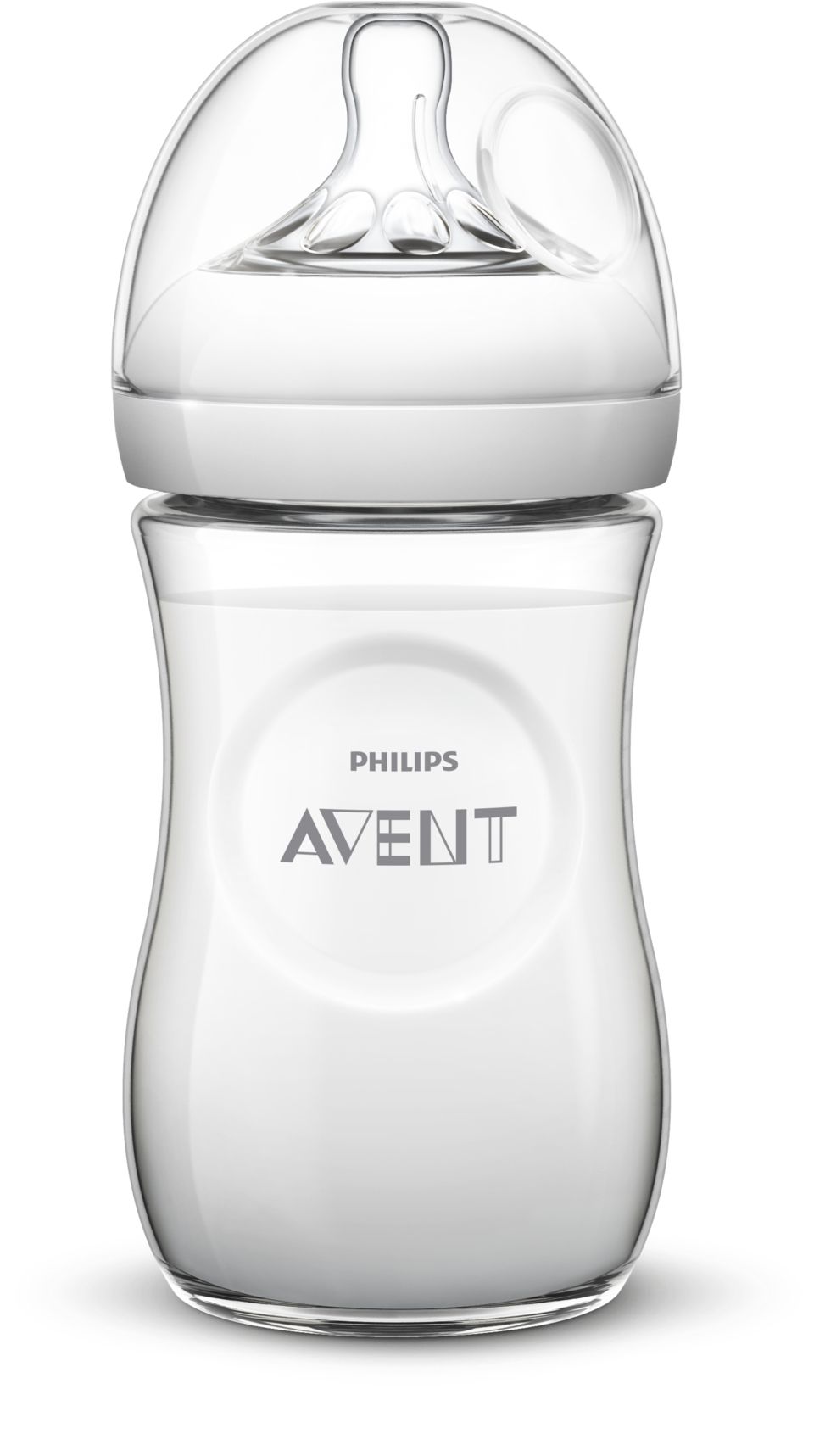 Biberon Philips AVENT de 4oz NATURAL 2.0 VIDRIO